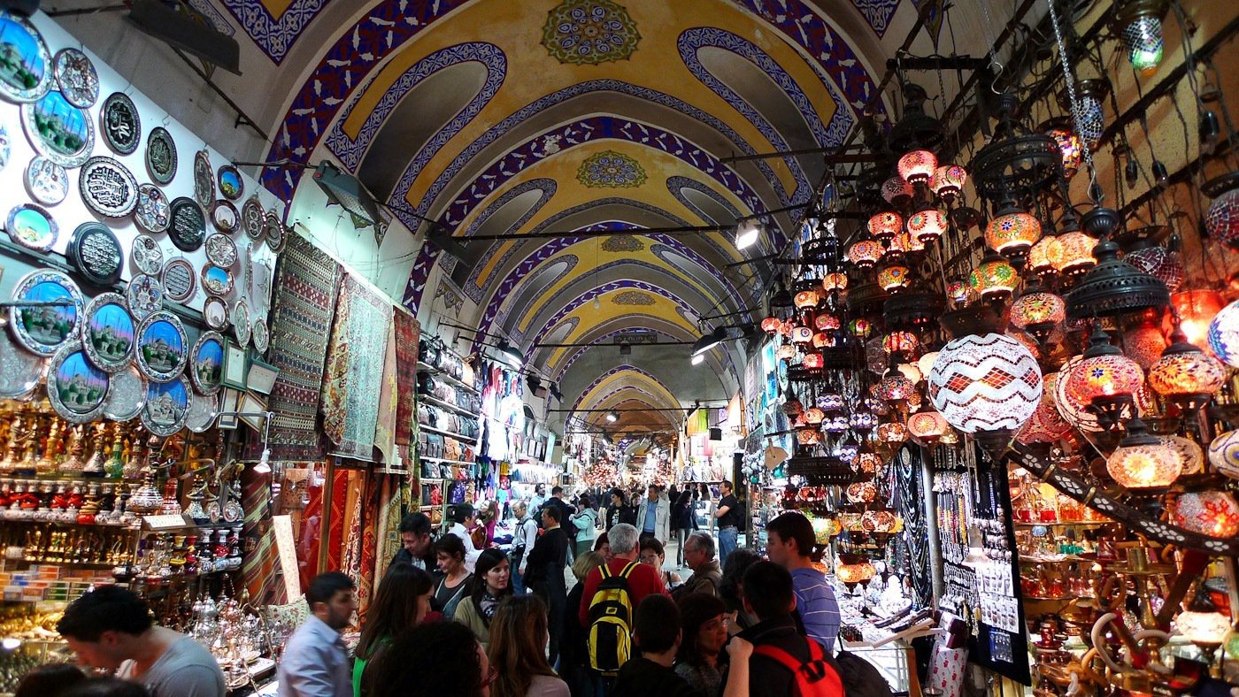 السوق المسقوف اسطنبول