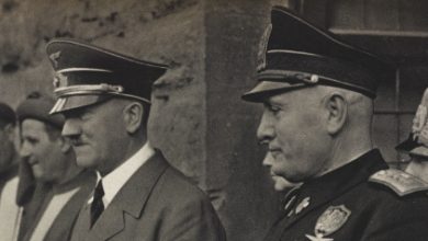 Adolf Hitler and Benito Mussolini, Florence