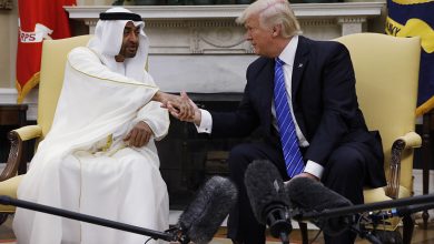 Abu Dhabi’s Crown Prince Muhammad bin Zayid Al Nuhayyan meets with President Trump in the Oval Office