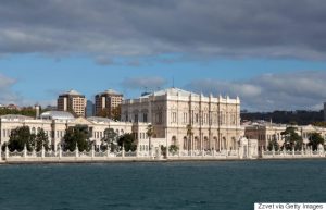 Dolmabahce Palace in Istanbul, Turkey