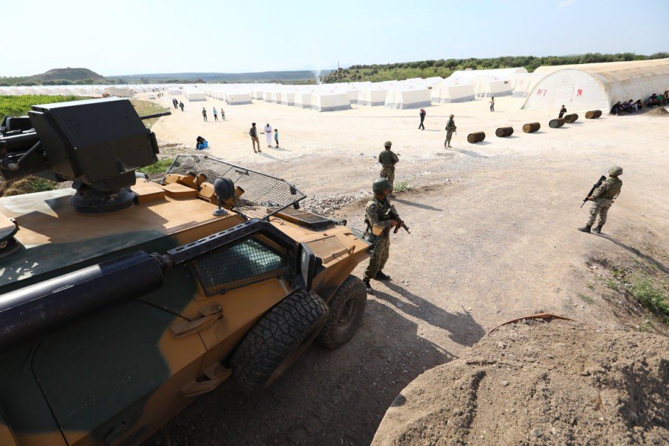 الجيش التركي في عفرين