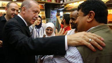 أردوغان بين شعبه