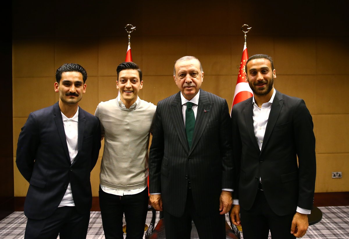 أردوغان مع الرياضيين