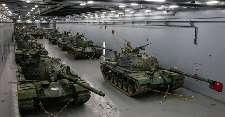 حاملة دبابات تركية