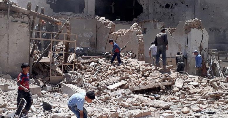 قصف ريف حمص