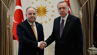 أردوغان و إبراهيم شلبي