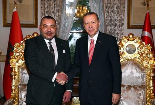 أردوغان و محمد السادس