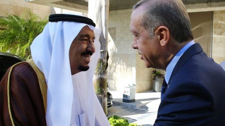 أردوغان و الملك سلمان