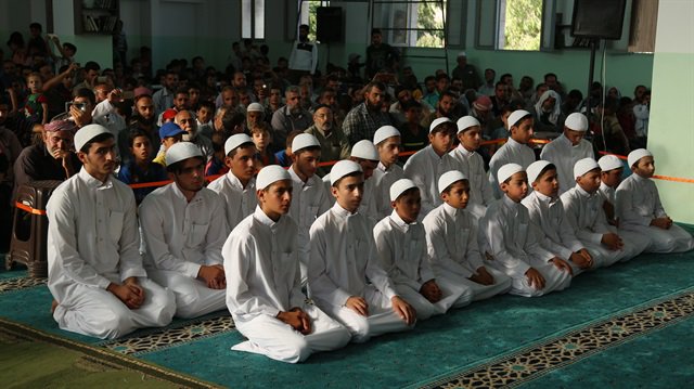 أطفال الغوطة حفظ القرآن
