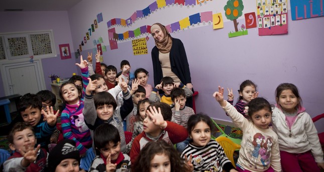 تعليم الأطفال السوريين في تركيا