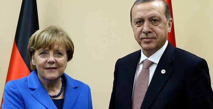 أردوغان و ميركل