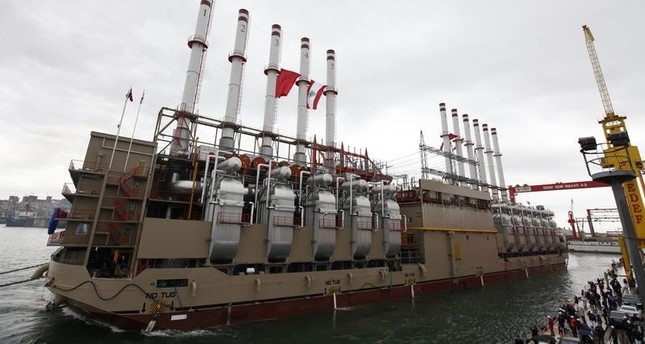سفينة كهرباء تركية