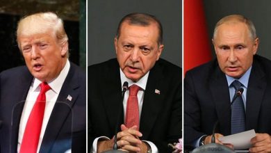 أردوغان بوتين ترامب