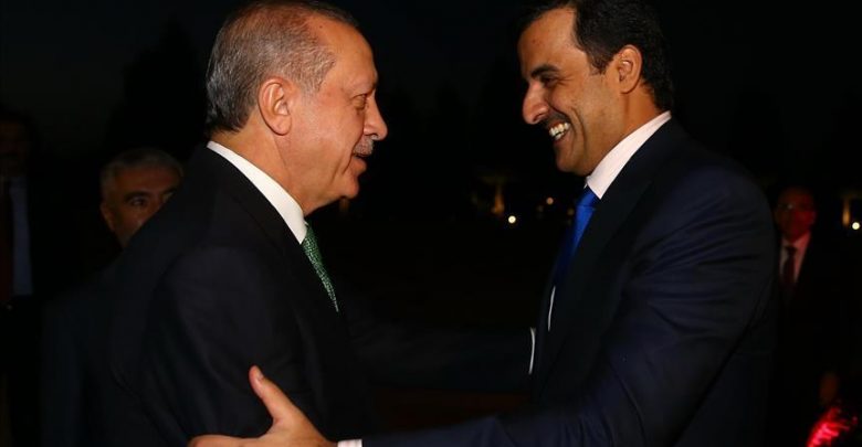 أردوغان و تميم