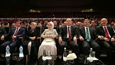 أردوغان و زوجته