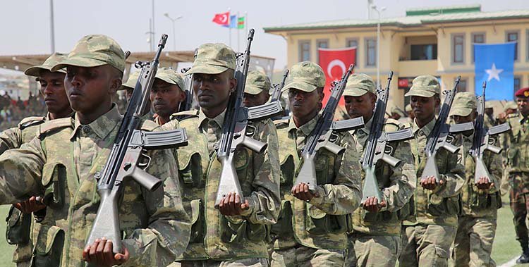 الجيش الصومالي وتركيا