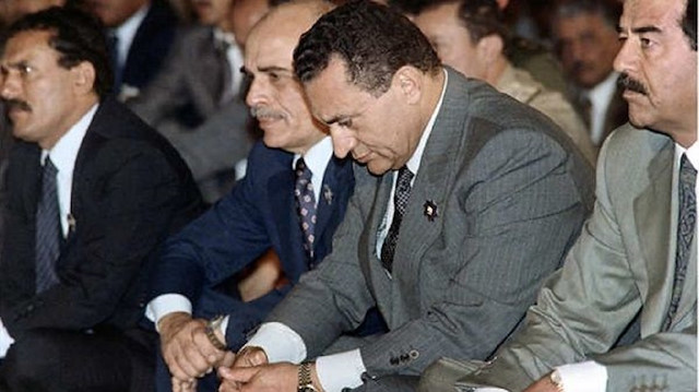 صدام و حسني مبارك