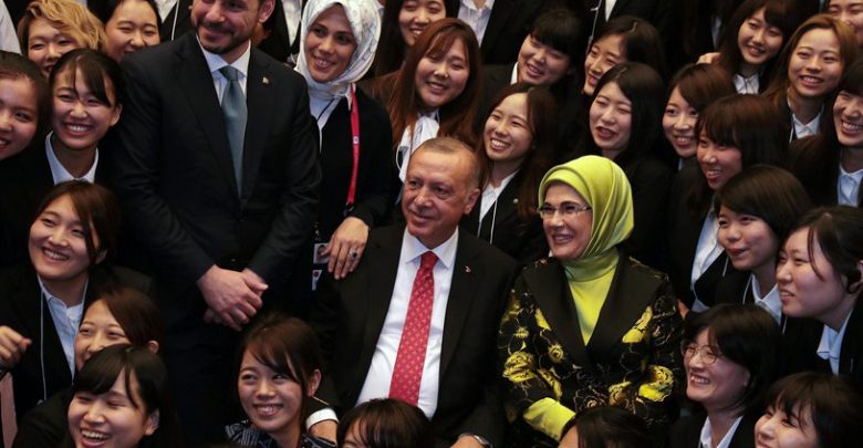 أردوغان و النساء
