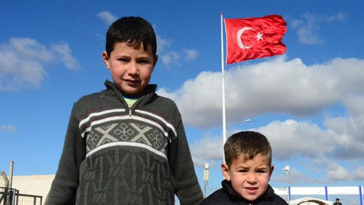 أطفال سوريون في تركيا